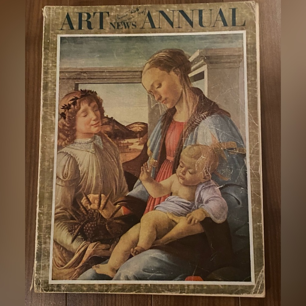 Magazine ART NEWS annual 1946-1947 vintage